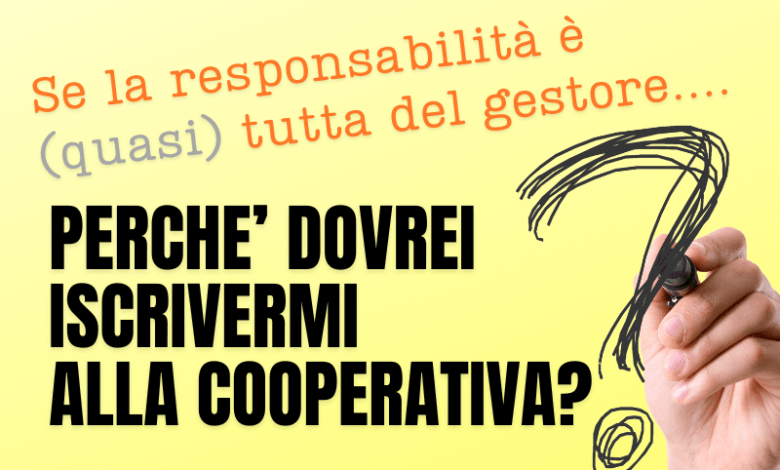 Se la responsabilità è (quasi) tutta del gestore, perché dovrei iscrivermi a Esibirsi?