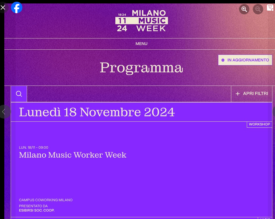 la Cooperativa esibirsi alla MIlano Music Week