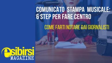 Comunicato stampa musicale