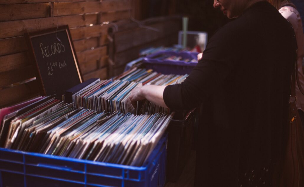 container, market, music