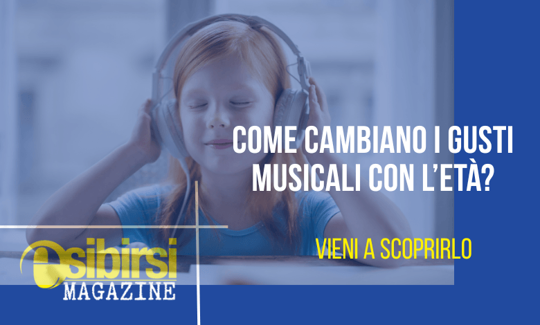 Come cambiano i gusti musicali con l'età