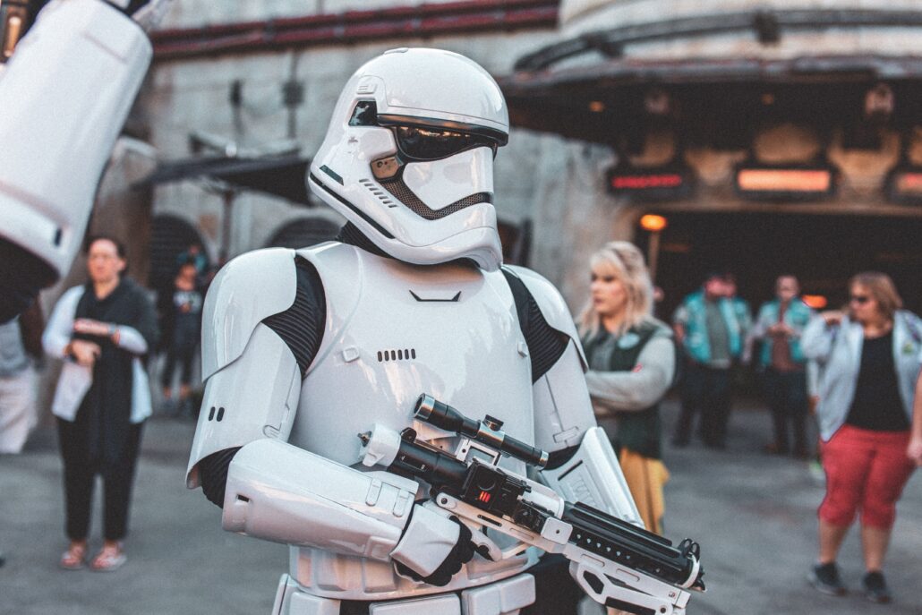 Shallow focus photo of stormtrooper