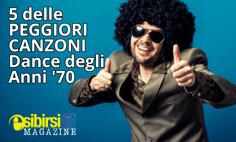 5 delle peggiori canzoni Dance degli Anni '70