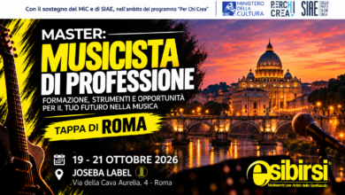copertina master musicista di professione roma esibirsi societa cooperativa